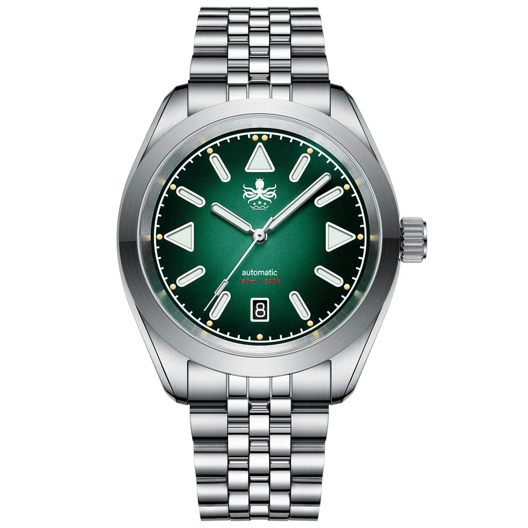 Phoibos Nebula Hi-Beat Automatic Watch with Sandwich Dial, AR Sapphire Crystal #PY030B 40 mm kol saati