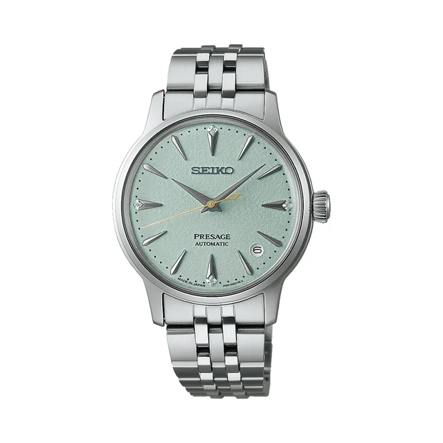 Seiko Presage Cocktail Time 34mm - Green on Bracelet SRPL63 kol saati