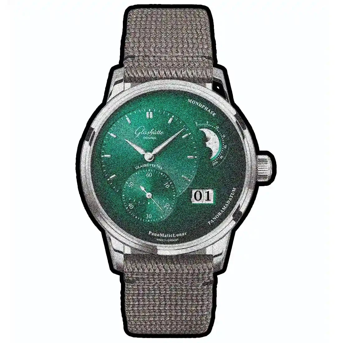 Glashutte Original Glashütte Original 47655 40 mm kol saati