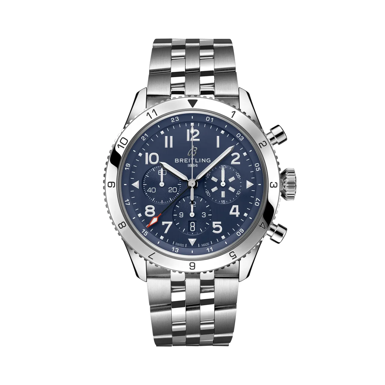 Breitling Super AVI B04 Chronograph GMT 46 Tribute to Vought F4U Corsair AB04451A1C1A1 46 mm kol saati
