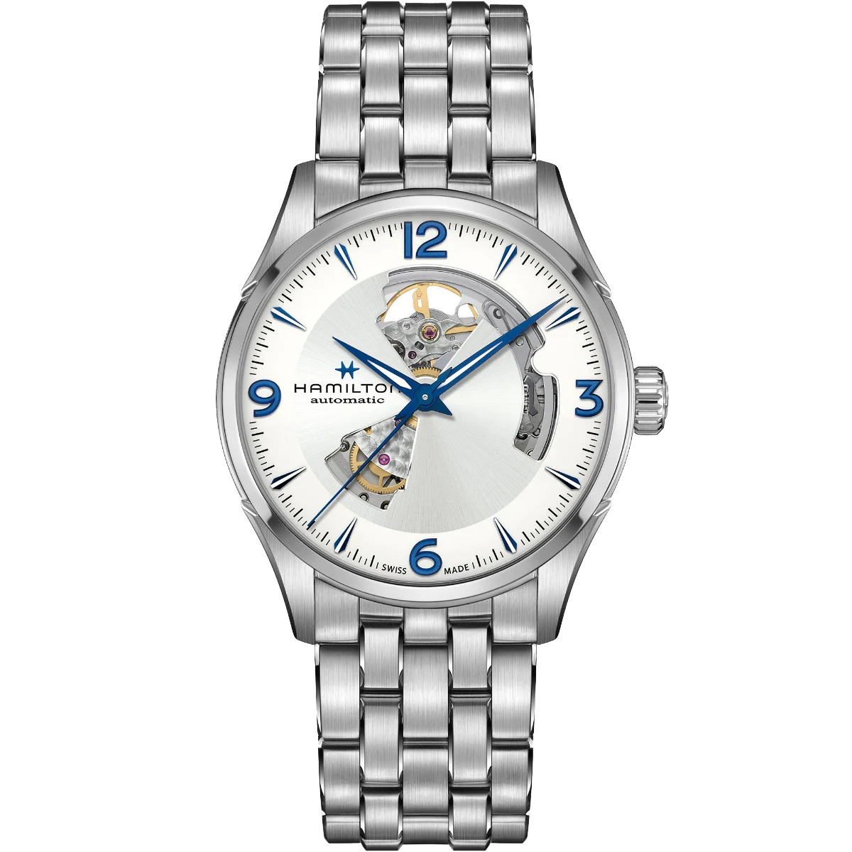 Hamilton Jazzmaster Open Heart H32705152 42 mm kol saati