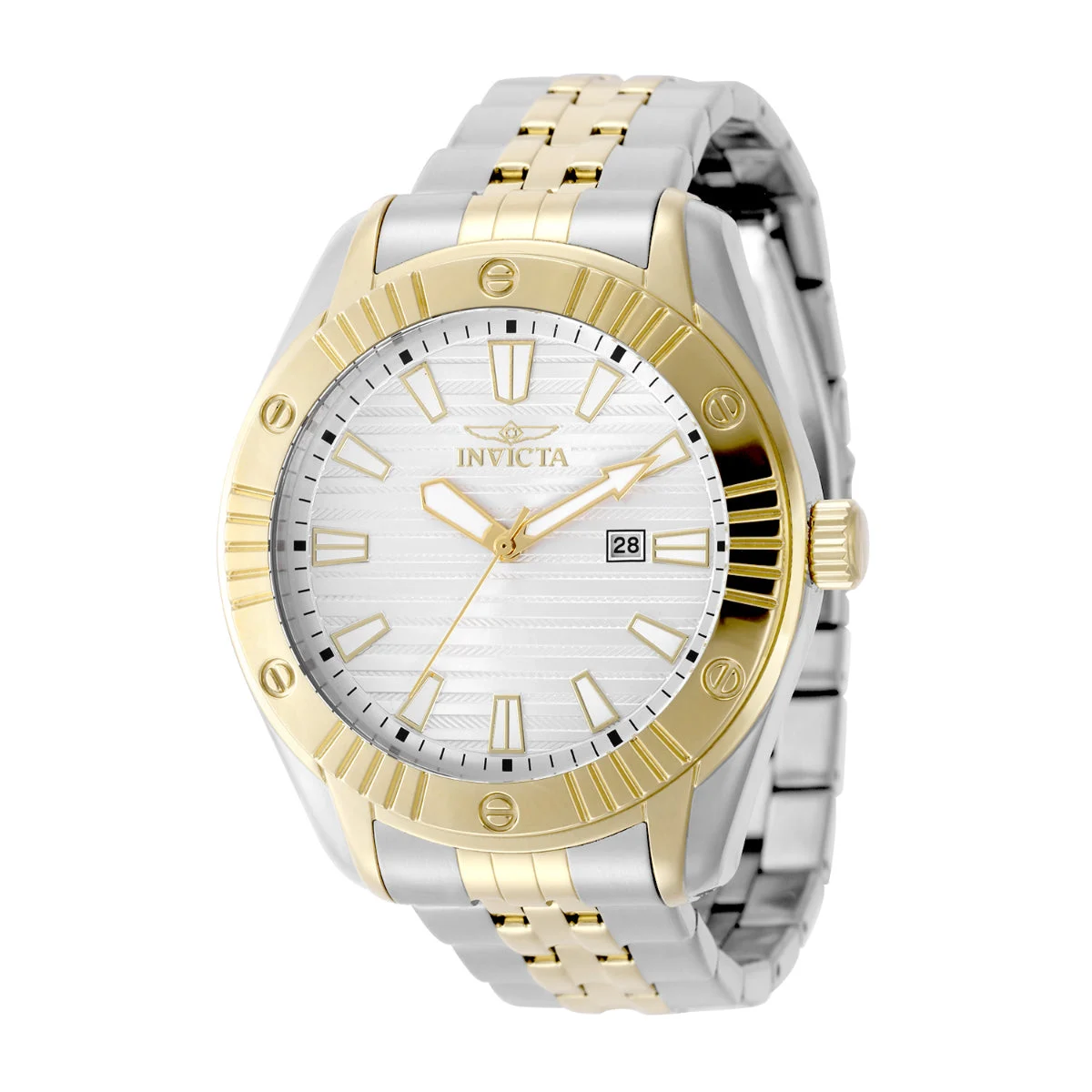Invicta Angel Strattis Watch - 48mm. Gold. Steel (50388) 48 mm kol saati