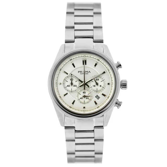 Prisma Decade Silver Chronograph Women Prisma P.2065 Decade Silver Chronograph Women kol s