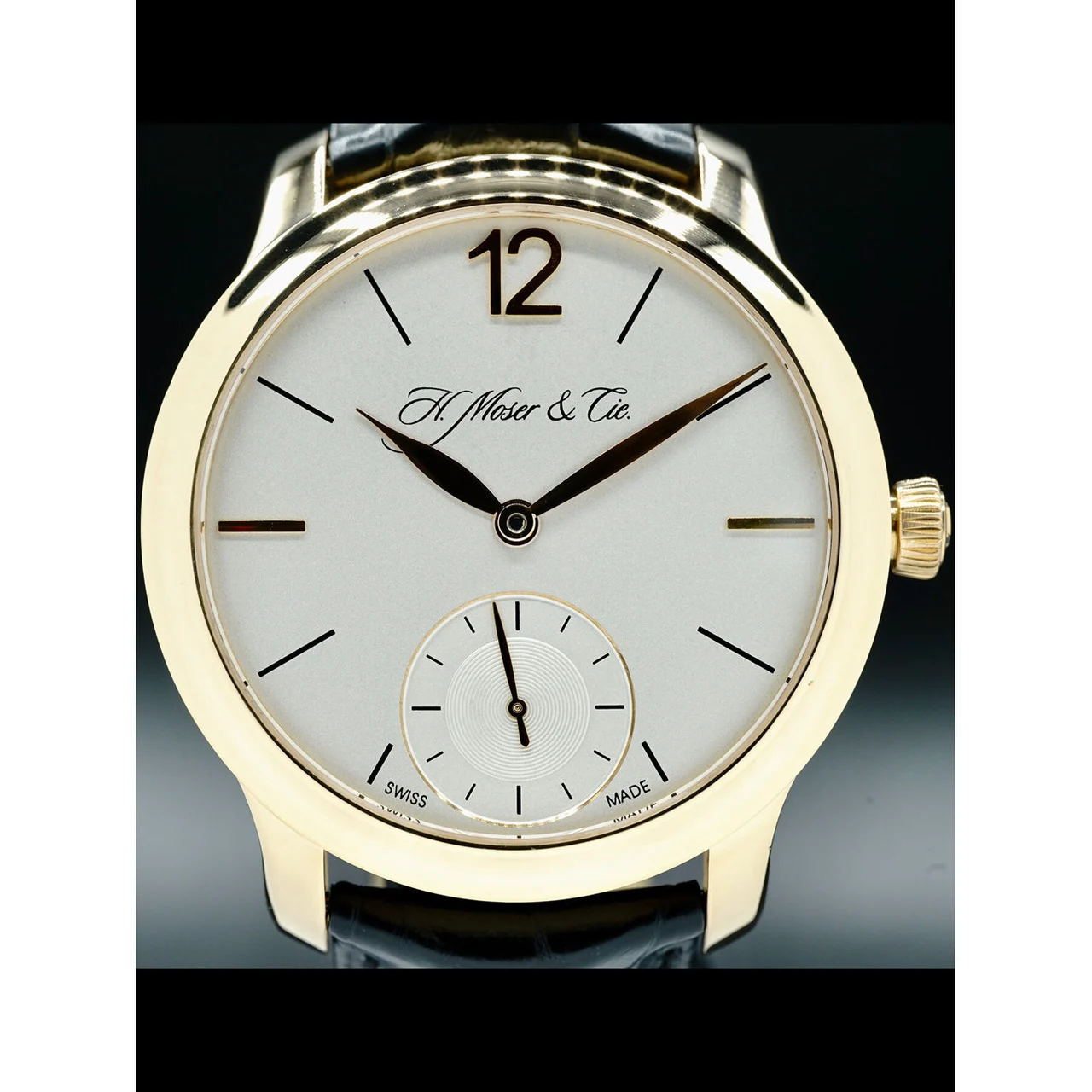 H. Moser and Cie. Moser & Cie. Mayu 321.503.005 210000031347 38 mm kol saati