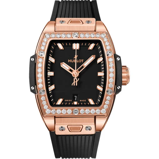Hublot Spirit of Big Bang King Gold Diamonds 682.OX.1180.RX.1204 kol saati