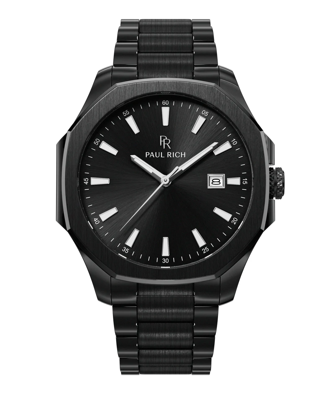 Paul Rich Mercer PR180GBlackSunray - Black 40 mm kol saati