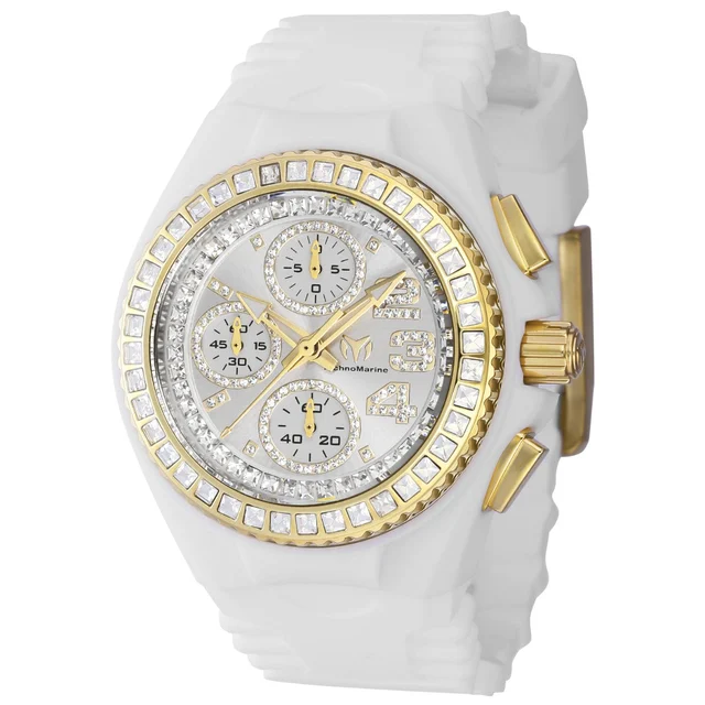 Technomarine Cruise JellyFish Watch - 40mm, White (TM-121198) kol saati