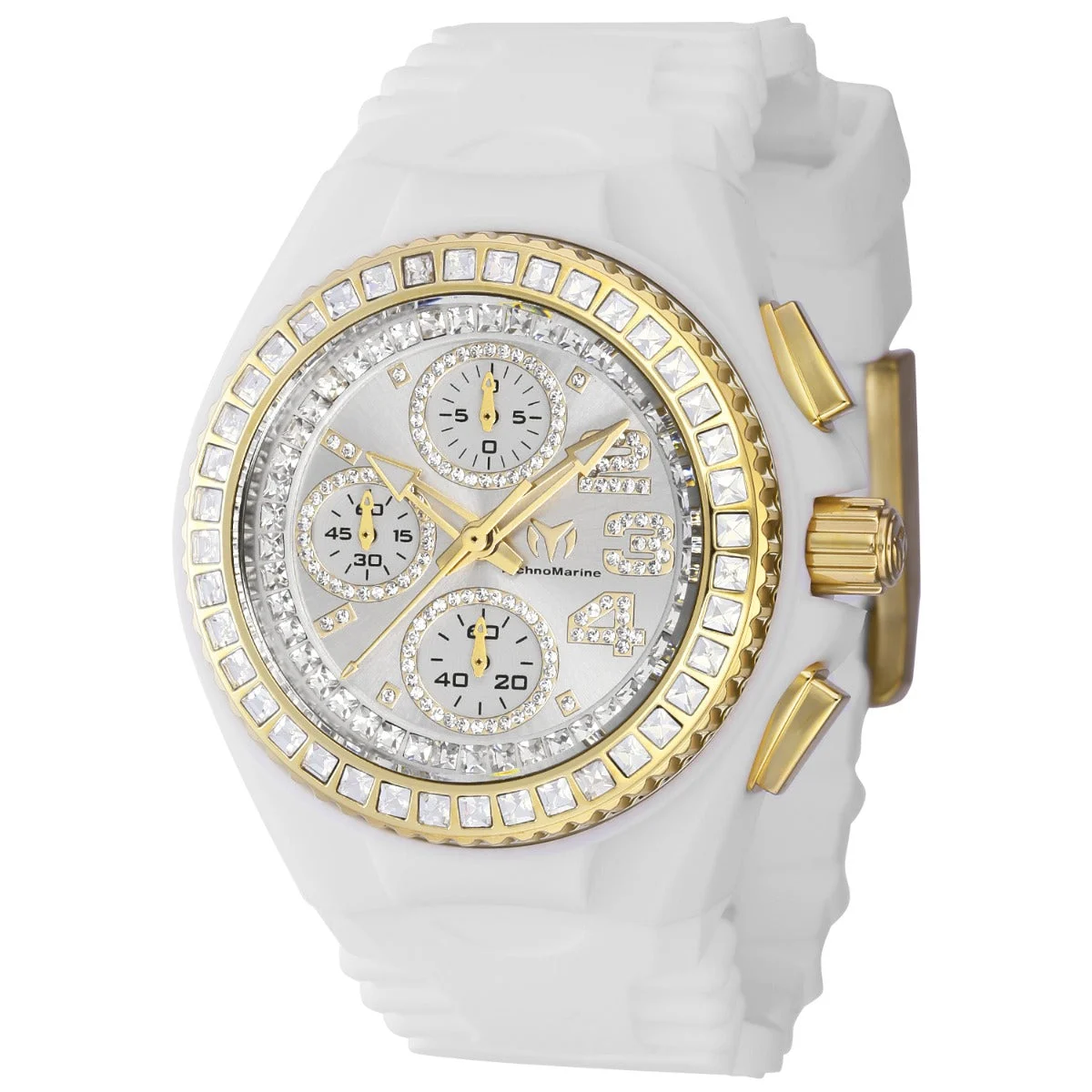 Technomarine Cruise JellyFish Watch - 40mm, White (TM-121198) 40 mm kol saati