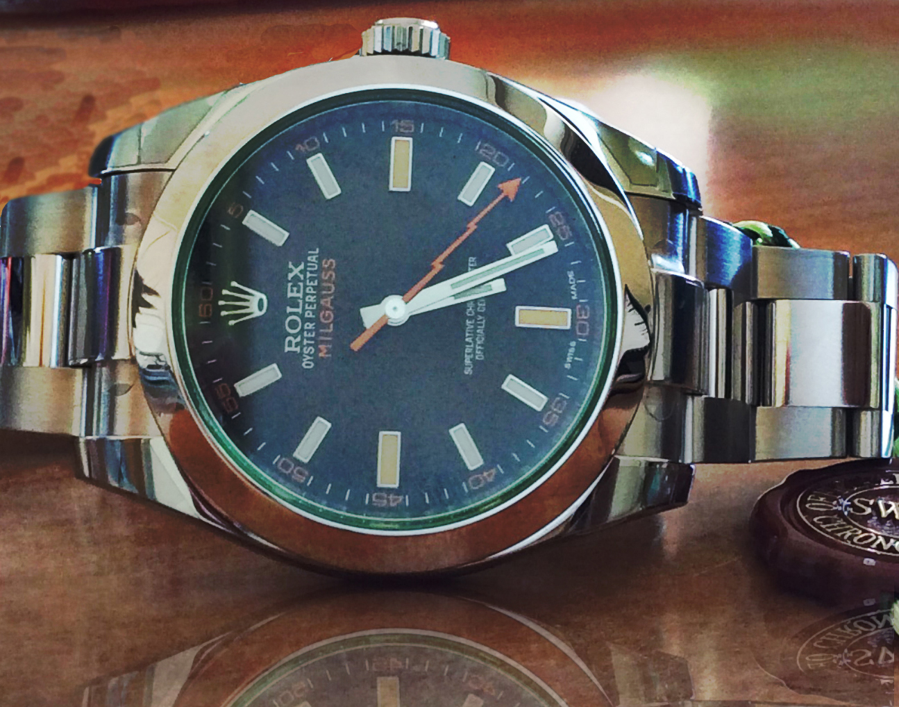 Rolex 3136 — Milgauss özel kalibre görseli